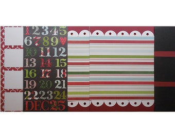 Dec. 25 Christmas Scrapbook Page Kit