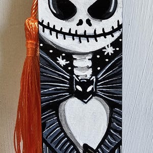 Bookmark Jack Skellington, pumpkin king