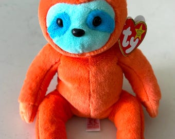 MOLASSES the Sloth - 30th Anniversary -Ty Beanie Babies - MWMTs