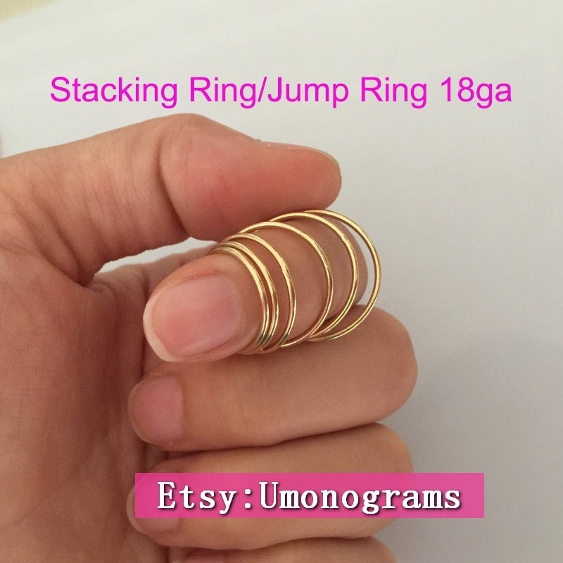 18K Gold Jump Rings – ITI NYC