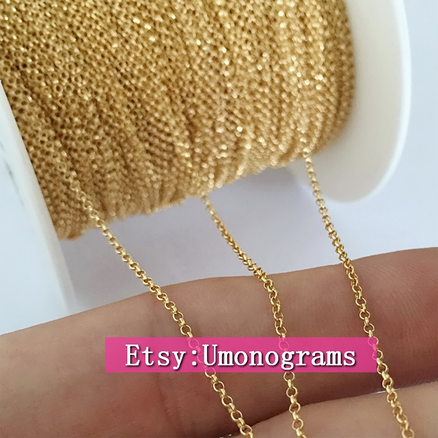 Catena Rolò Diamantata Oro 18k - GIOIELLERIA CIRCELLI - Foto 8