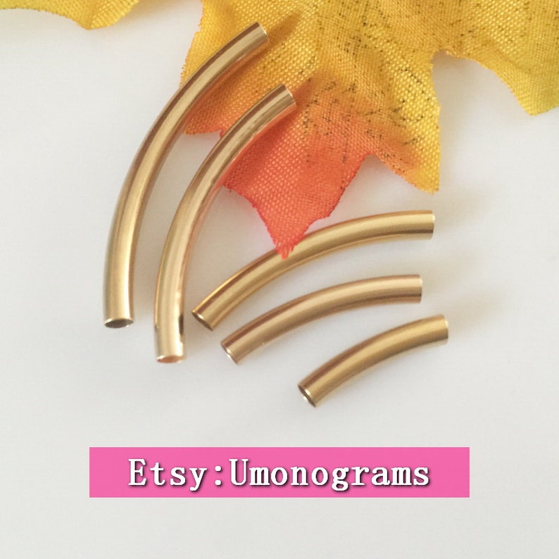 3mm Smooth Curved Tube 15/20/25/30/35mm Length 2.7mm Inside Etsy