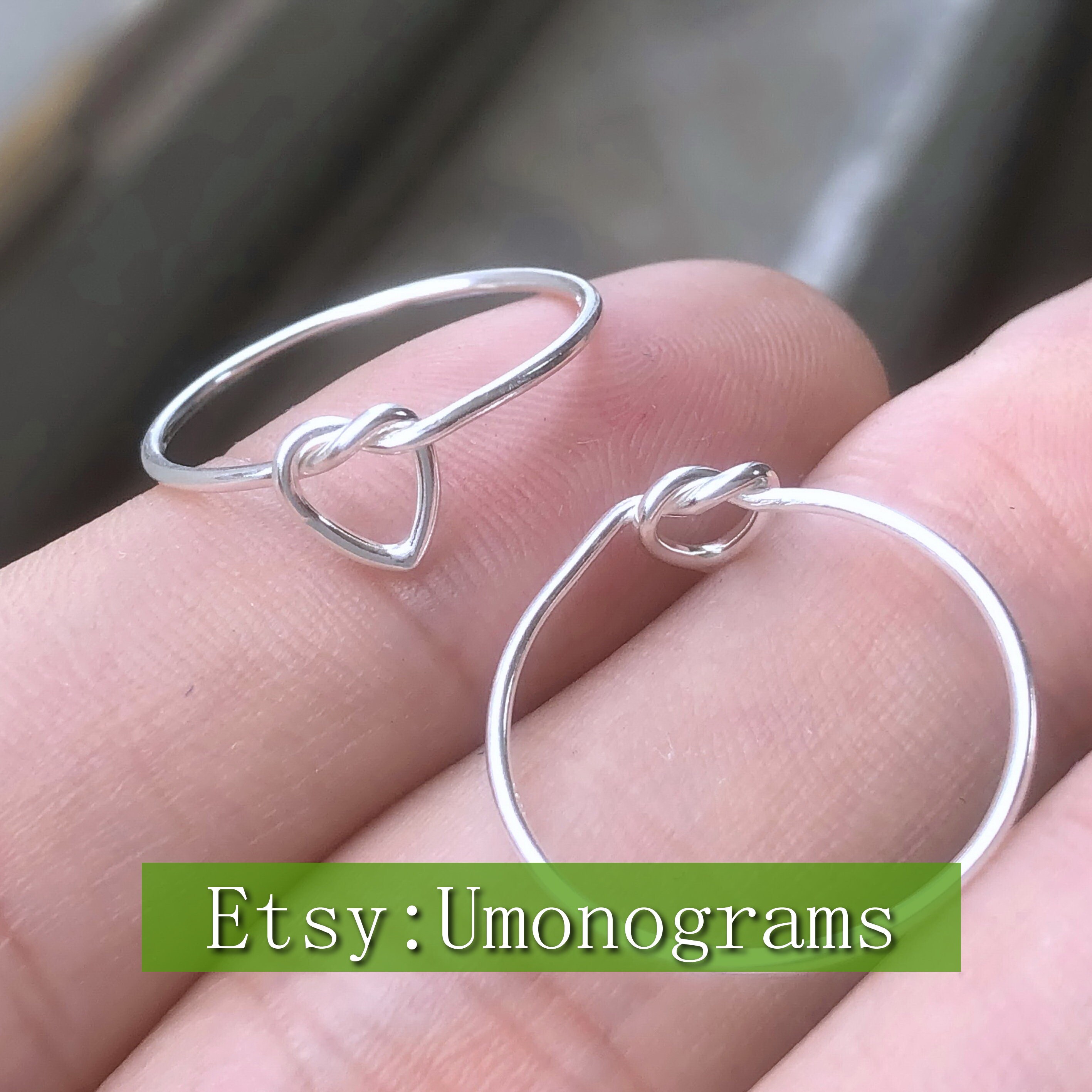 Sterling Silver Love Knot Ring – Hypoallergenic, Nickel-Free, Symbolic Jewelry In Sizes 6, 7, 8