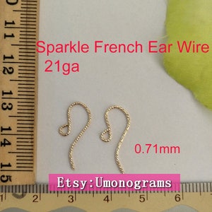 Eye Pins Jewelry Findings 100 Silver Plated 21 Gauge (0.71mm - Foto 7