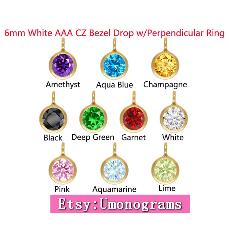 Earring Jewelry Findings 6mm bezel on Post Gold-Filled