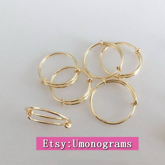 14k gild adjustable ring,Finger rings Adjustable rings Size 6-8 Size 5-7 Size 8-10 Yellow gold color