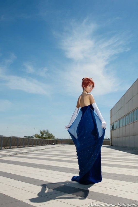 Anastasia Vestido azul cosplay - Etsy México Anastasia Vestido azul cosplay - Etsy México