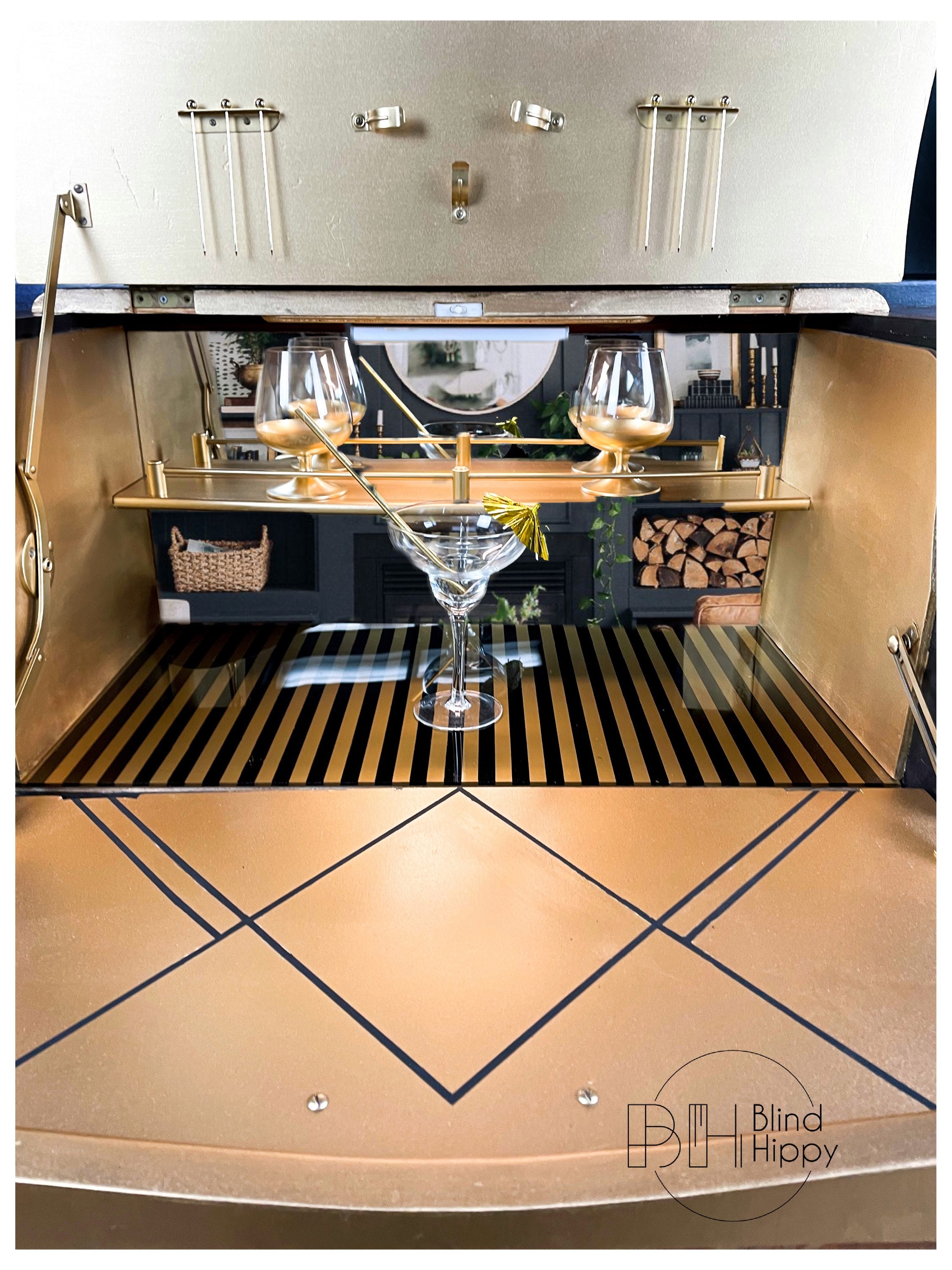 Vintage/Art Deco drinks Etsy