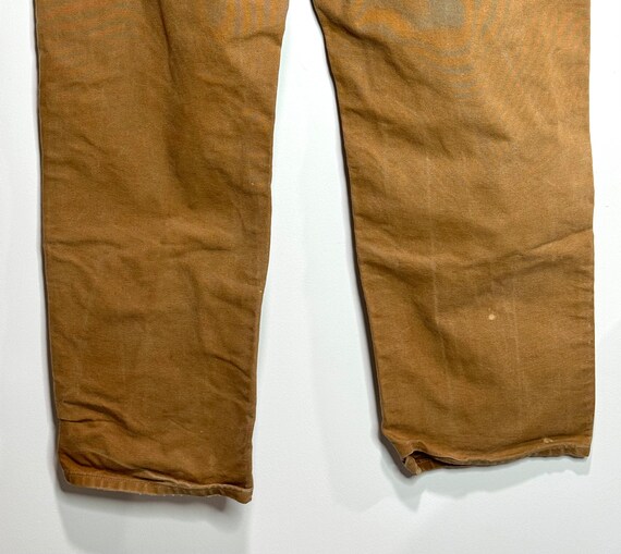 Vintage USA Men’s 44x34 Carhartt Double Knee Dung… - image 6