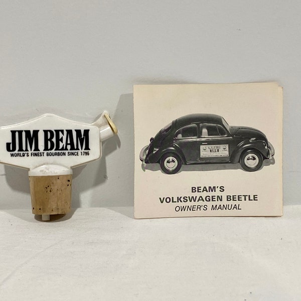 Volkswagen Jim Beam Decanter Etsy