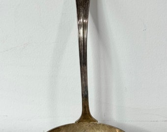 Vintage Bowne Hall Ladle University Syracuse NY Silver Plate Punch Dinning Hall