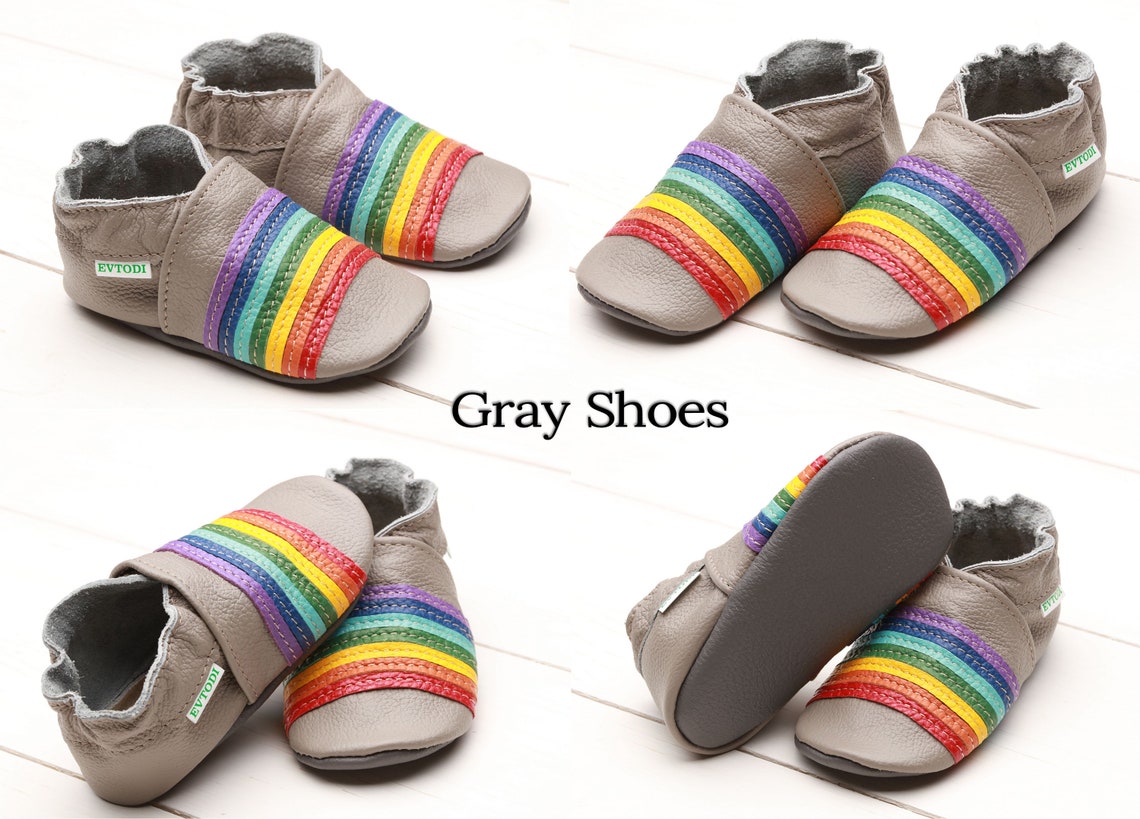 Tan Baby Shoes Leather Baby Shoes Soft Sole Baby Shoes - Etsy
