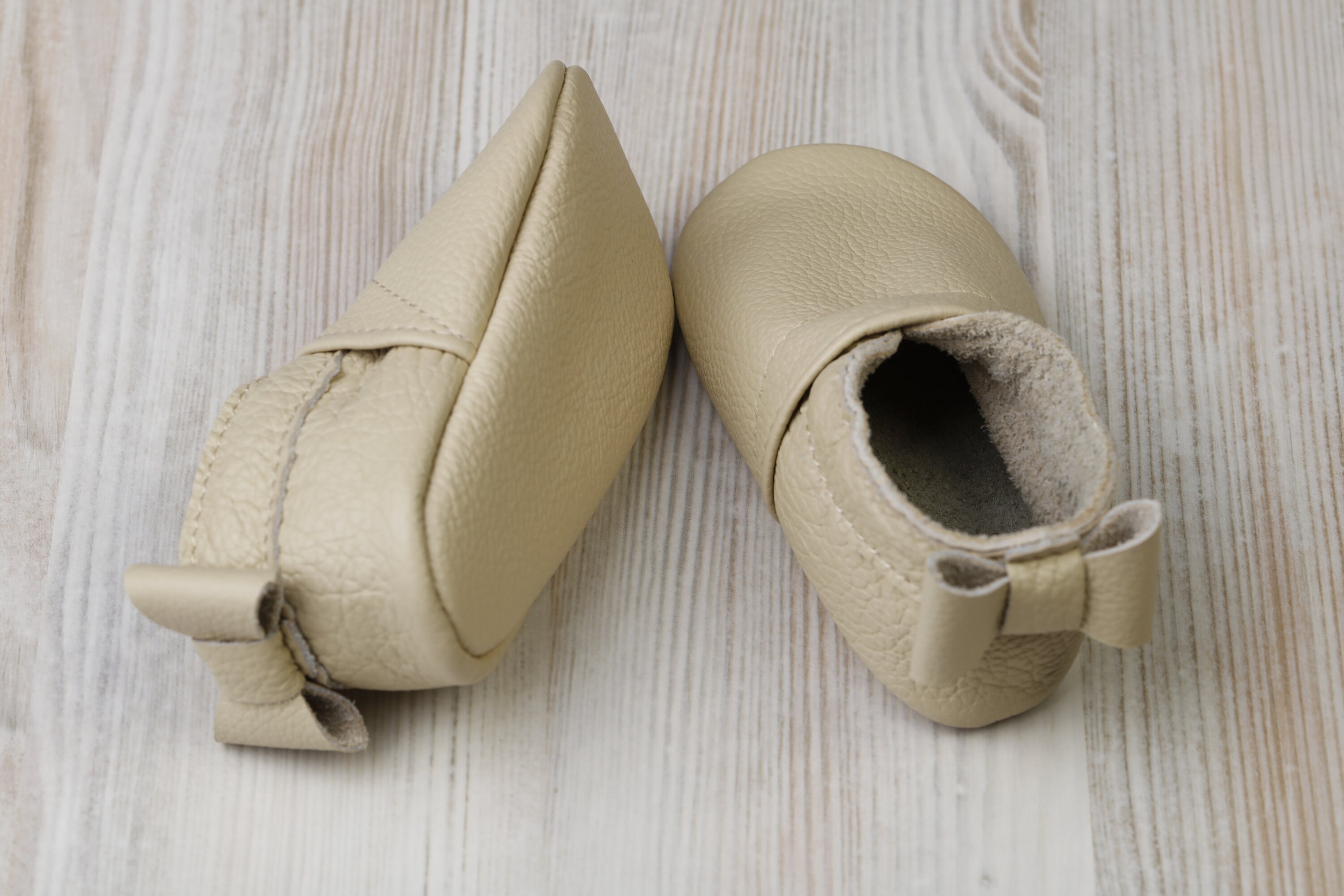 Ivory Baby Shoes Soft Sole Baby Shoes Leather Baby Shoes Etsy