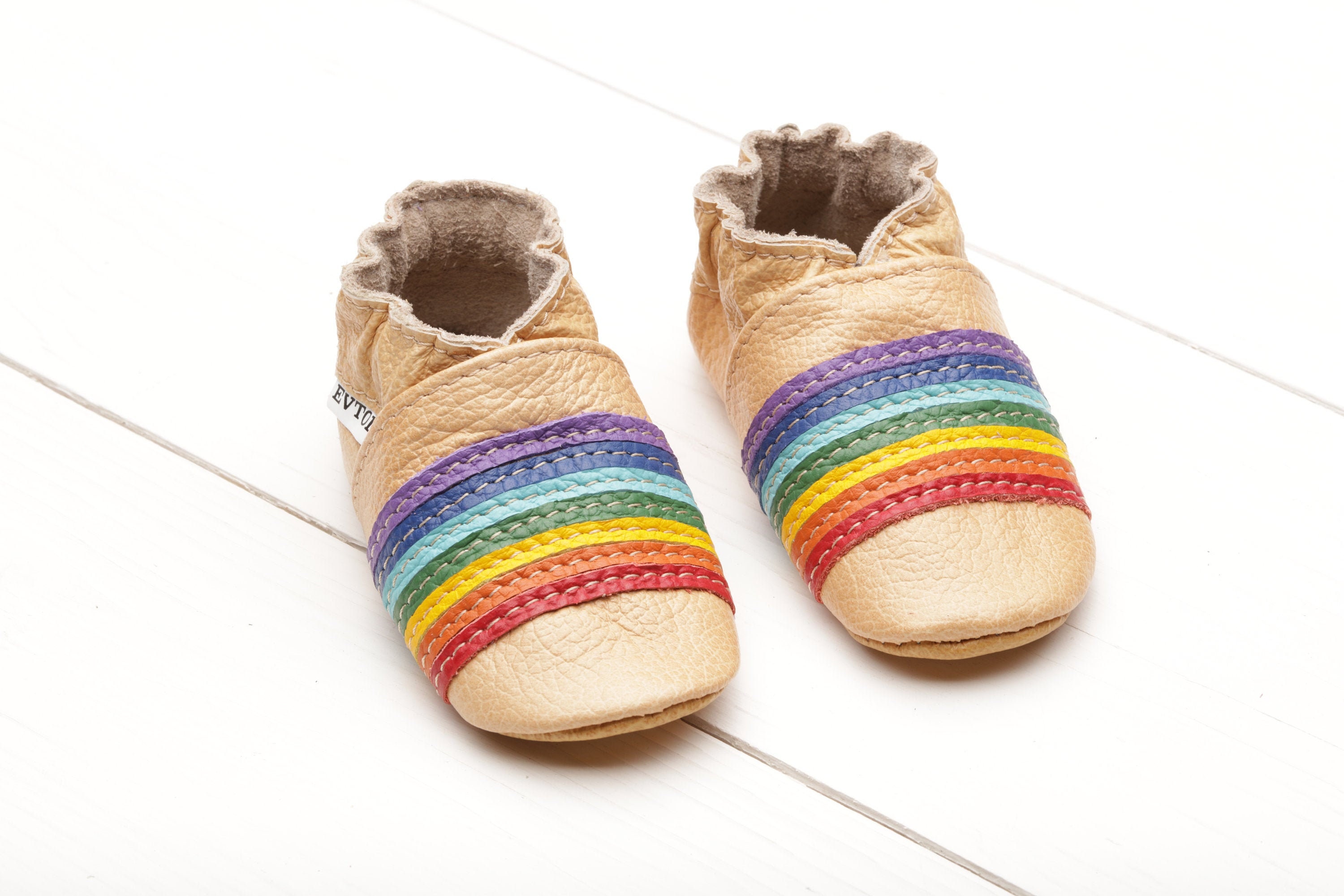 Tan Baby Shoes Leather Baby Shoes Soft Sole Baby Shoes - Etsy