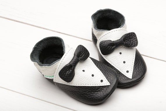 baby tuxedo shoes