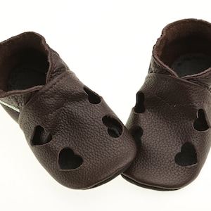 Chocolat/marron, sandales bébé en cuir, chaussures bébé semelle souple, mocassins pour tout-petit, chaussures nouveau-né, chaussures été bébé, fille, garçon, cadeau