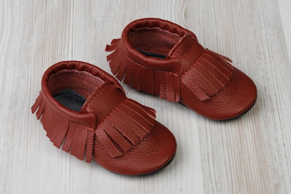 Baby Leather Shoes, Brown&black Baby Sandals, Baby Moccasins