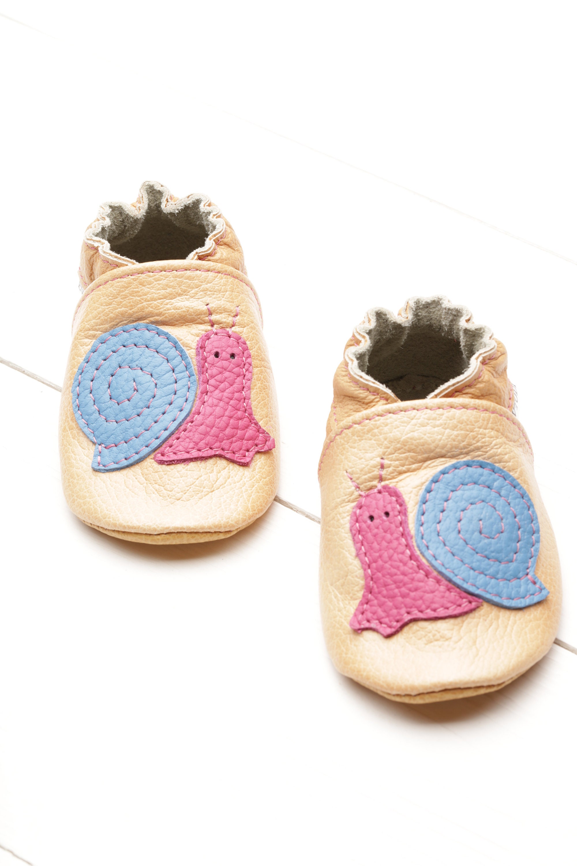 Tan Leather Baby Shoes Soft Sole Baby Shoes Infant/toddler - Etsy