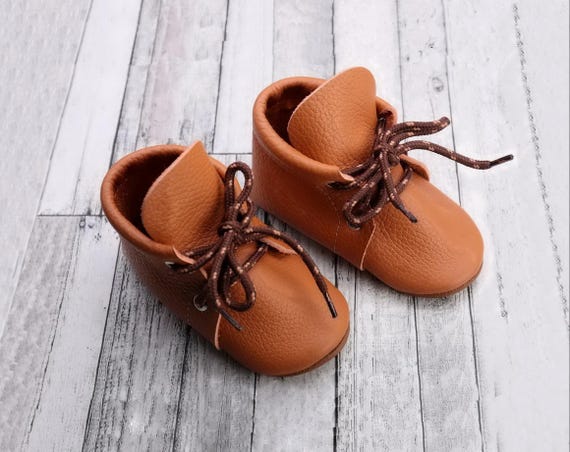 girls brown dress shoes Burnt Orange Baby Oxford Shoes, Leather Baby Boots Lace Up, Soft Sole Child/toddler/infant/newborn Shoes, Baby Moccasins, Girls,boys, Evtodi This wear Art Deco slip dress beautiful dress Humasah Color:Light Blue Polka Dot