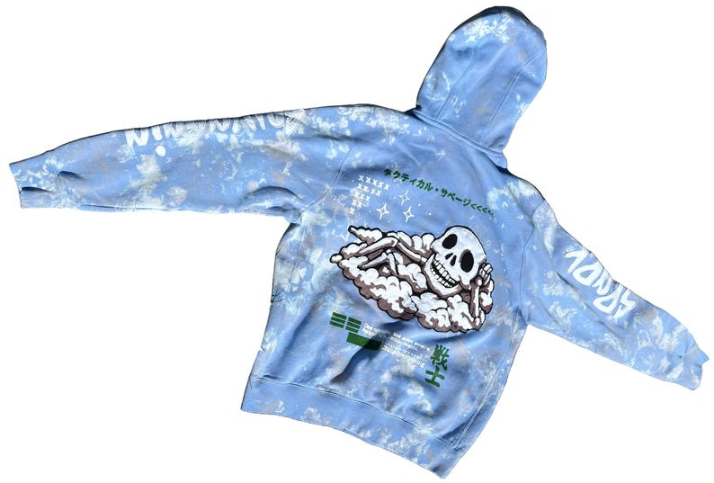Sudadera con capucha unisex/para hombre Cloud 9 Nike X Rework imagen 4