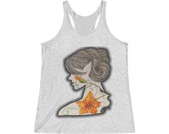 WomenS TriBlend Racerback Tank