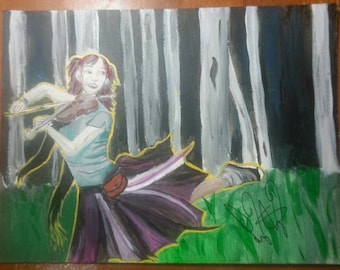 Lindsey Sterling Portrait Print