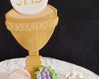 Cross Cake Topper, Communion Cake Topper, Baptism Cake Topper, Christening Cake Topper, Communion Cross, Cake White Cross, Holly Communions