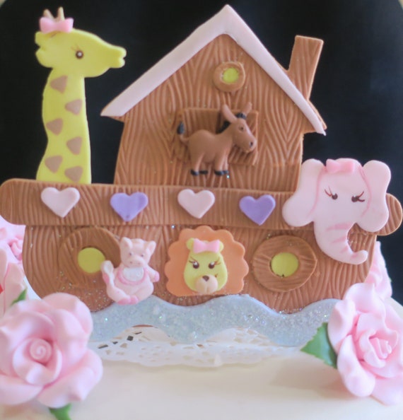 Noah S Ark First Birthday Noahs Ark Baptism Noah S Etsy