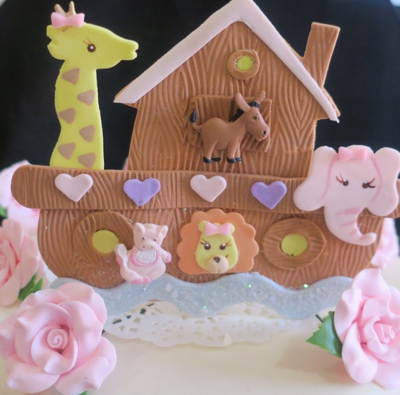 Noah S Ark First Birthday Noahs Ark Baptism Noah S Etsy