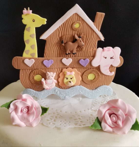 Noah S Ark First Birthday Noahs Ark Baptism Noah S Etsy
