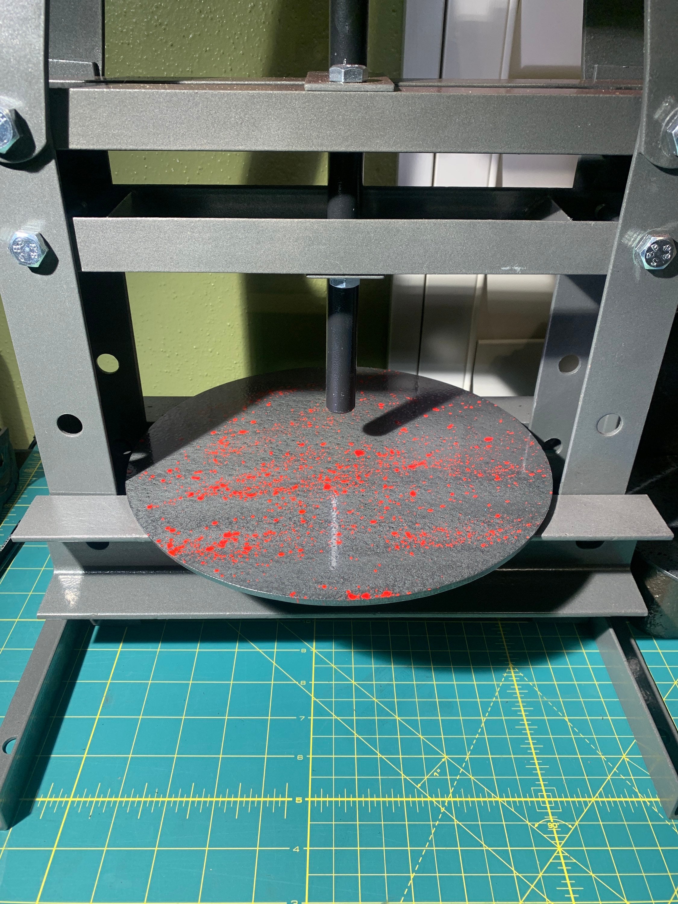 10” base only for the 6 ton A frame press