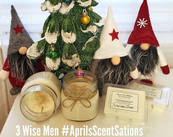3 Wise Men Soy Candle/Melts. #Purify #Frankincense #Myrrh #Cinnamon