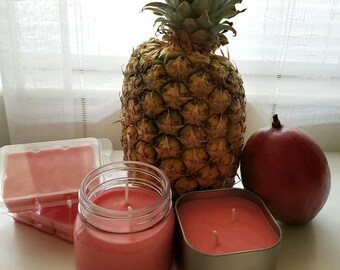 Mango Tango organic soy candle & melts #mango #pineapple #tropical