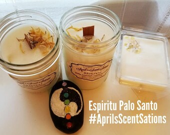 Espiritu Palo Santo organic soy melts #Woodsy #Citrus