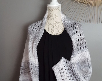 PATTERN knitting pattern shawl shoulder cover knitting pattern for her knitting pattern shrug patter for her knit pattern