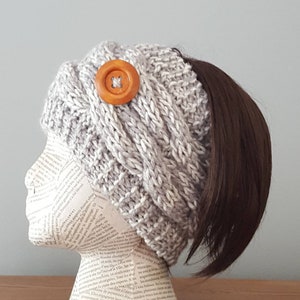 PATTERN headband pattern earwarmer  pattern work sock headband pattern for her winter headband pattern fall headband