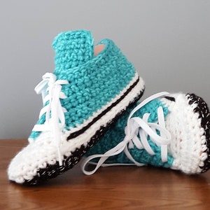 Crochet PATTERN converse style slippers pattern for the whole family for kids to adults basket slipper pattern tennis pattern women kids