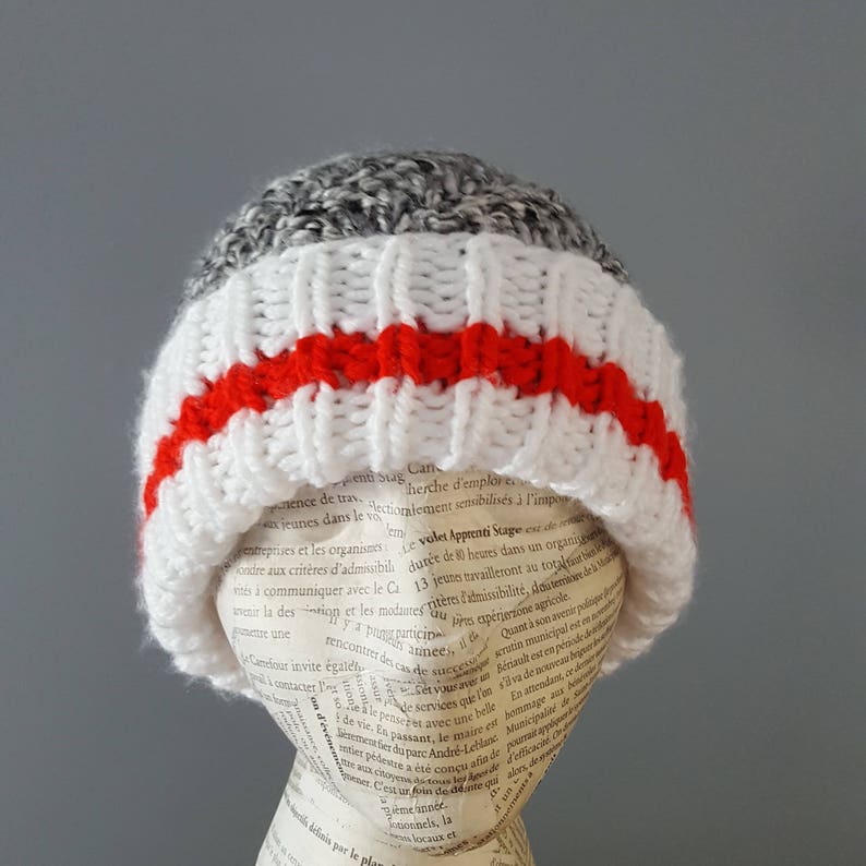PATTERN knit hat beanie knitting pattern working socks hat Etsy