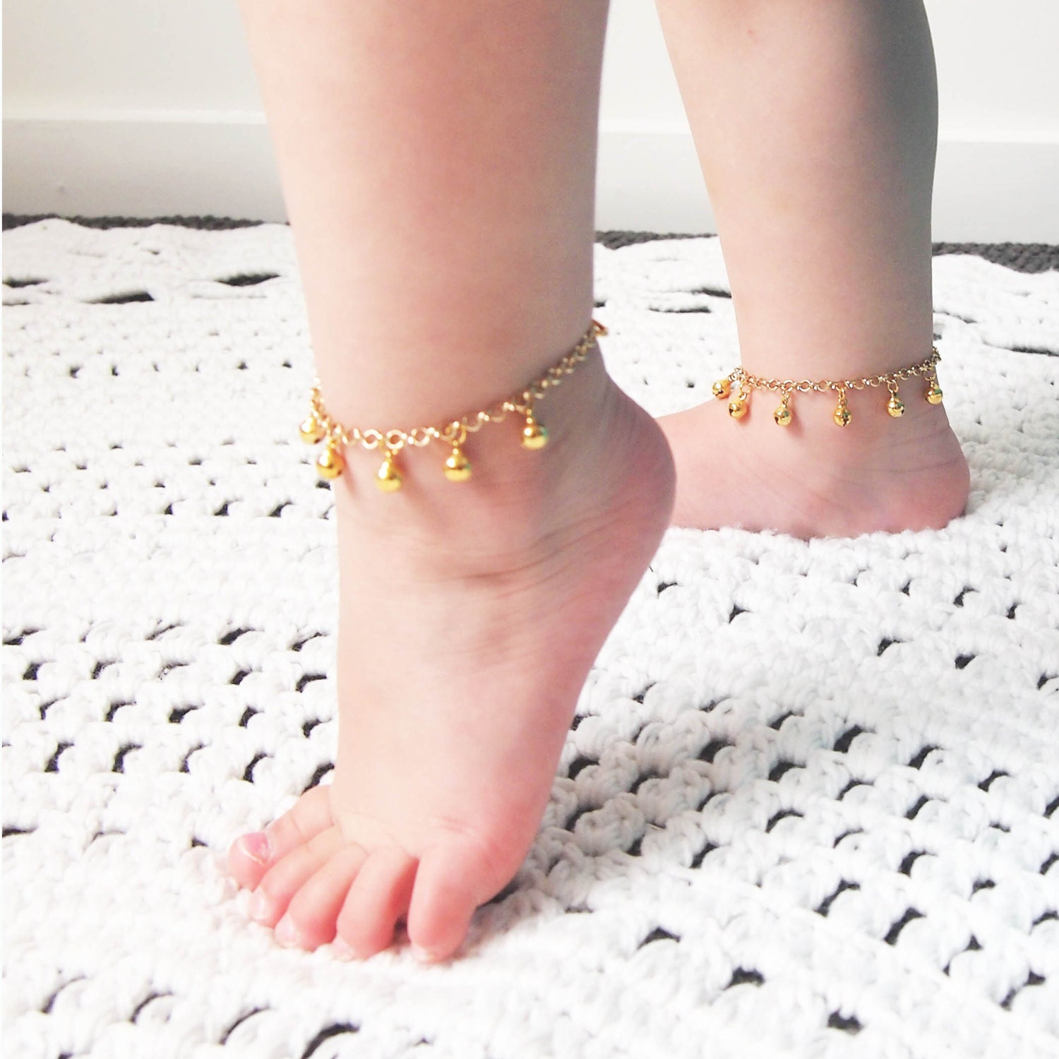 Gold Anklet for Kids Online - Kids Jewellery |Jos Alukkas Online