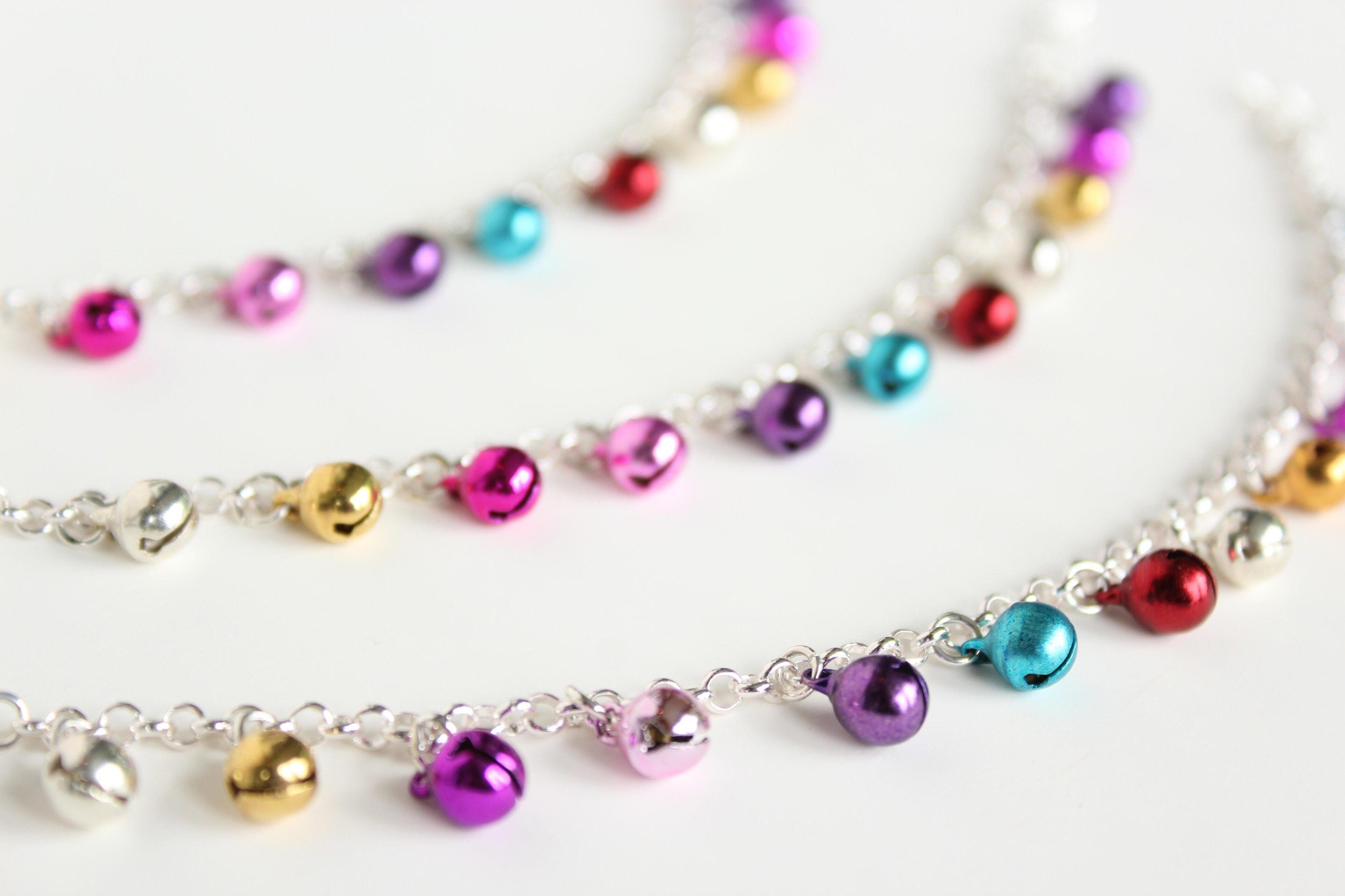 Baby Anklet Bell Bracelet in Gold or Silver Ankle Bracelet Etsy Canada