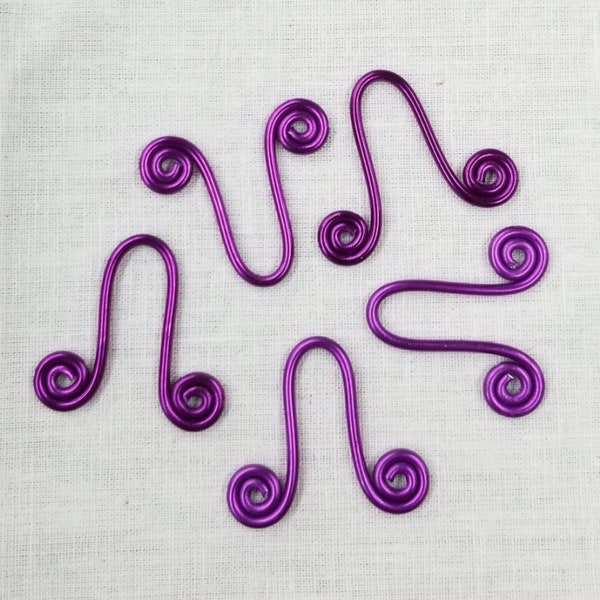 Post Holders for Stud Style Earrings - Accessory for Jewelry Tree, Color - Purple