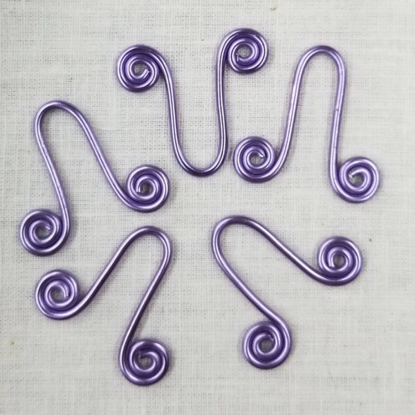 Post Holders for Stud Style Earrings - Accessory for Jewelry Tree, Color - Lavender
