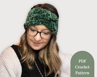 Velvet Twist Headband - Crochet Pattern