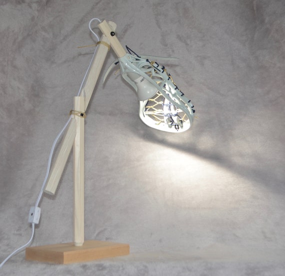 Laxlight Us Navy Lacrosse Desk Lamp By Blackfeet Lacrosse Etsy