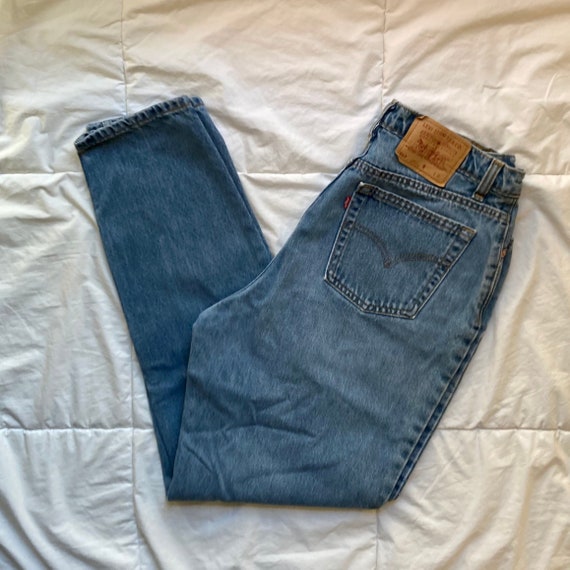Vintage 90s Levi's 512 Jeans Denim Cotton Levis 34 32 - Etsy
