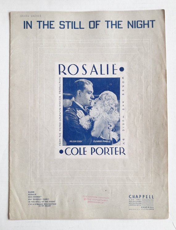 In The Still Of The Night From The Metro Goldwyn Mayer Etsy In The Still Of The Night From The Metro Goldwyn Mayer Etsy