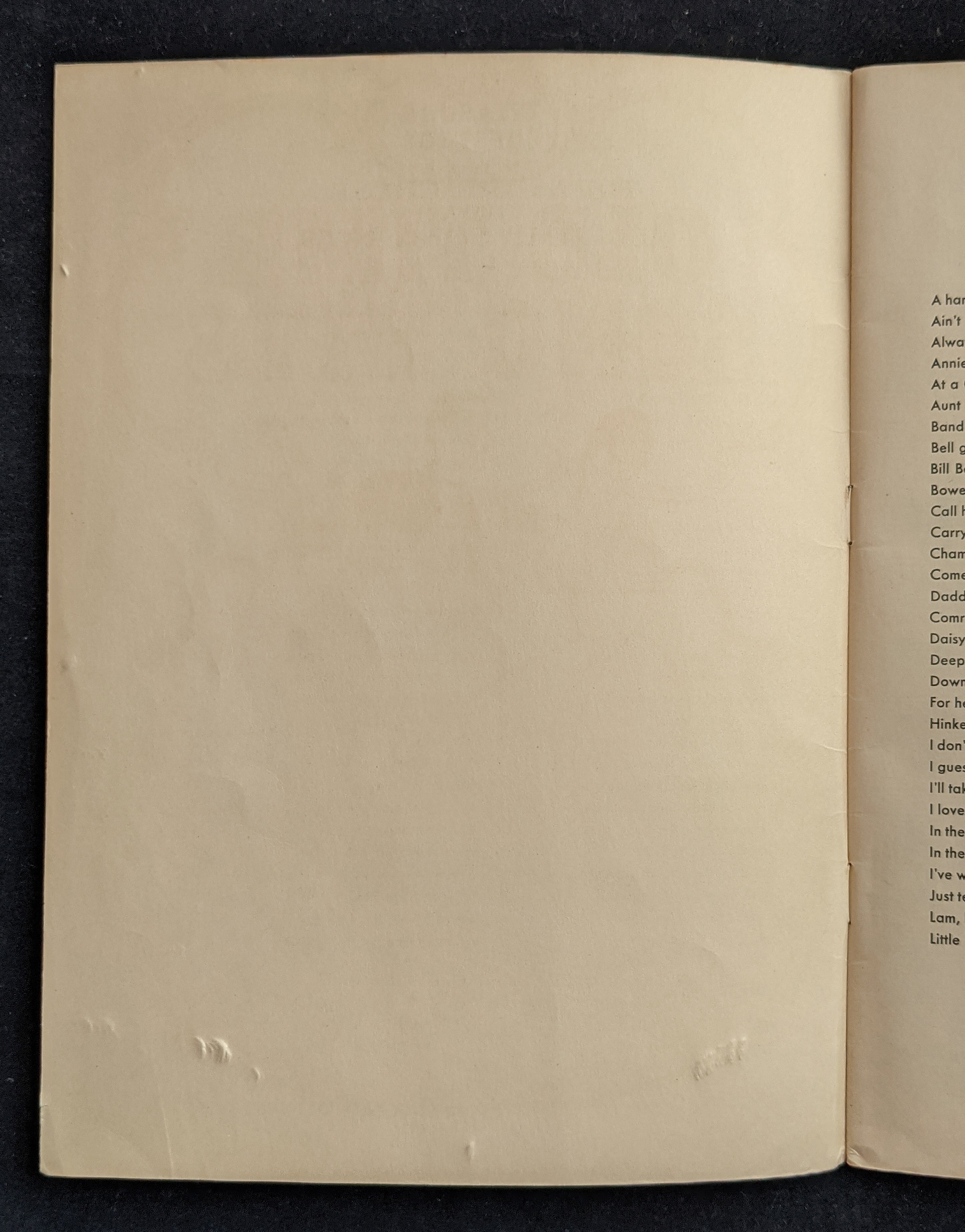 1935 Treasure Chest of Old Time Song Hits Oldfashioned Etsy