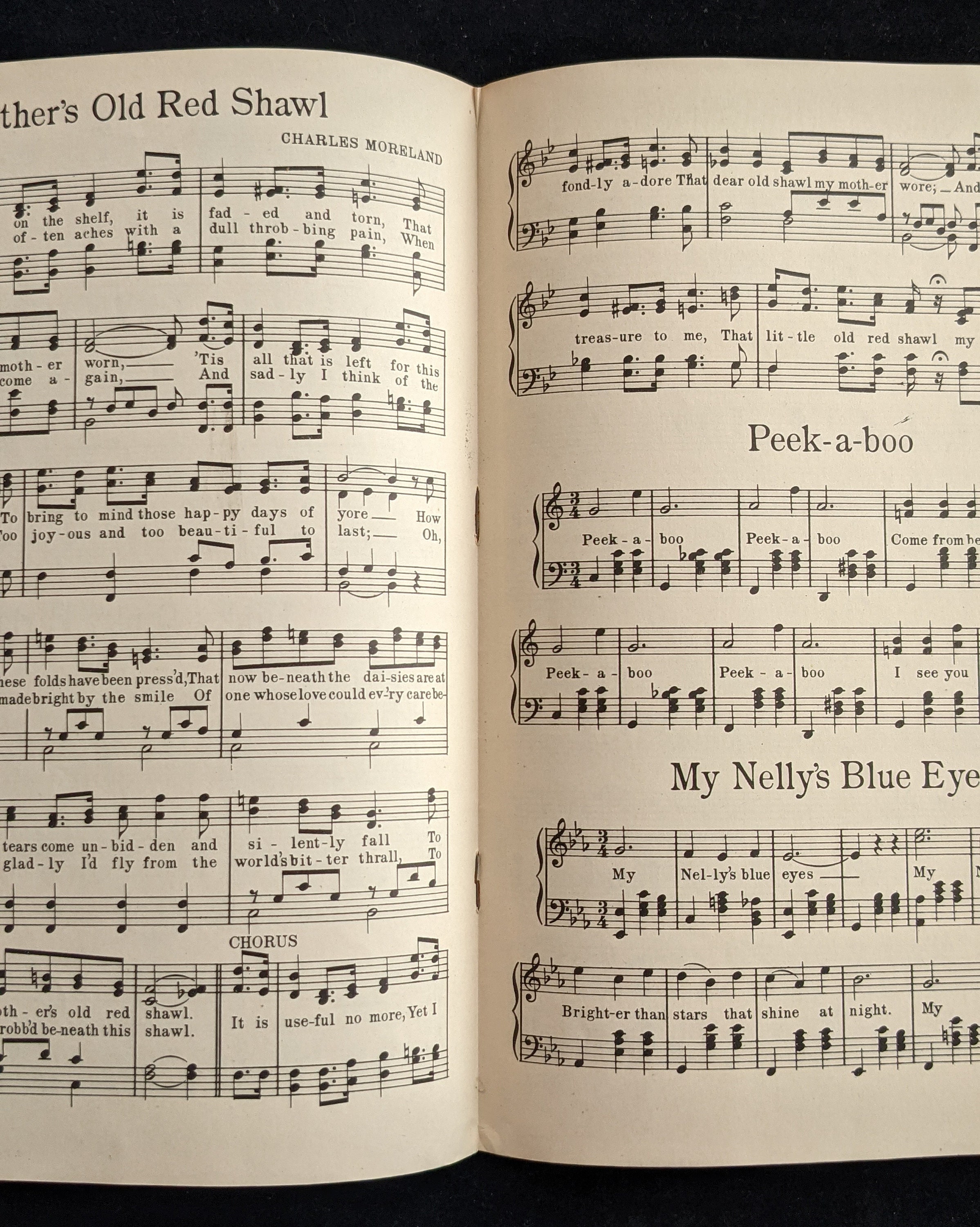 1935 Treasure Chest of Old Time Song Hits Oldfashioned Etsy