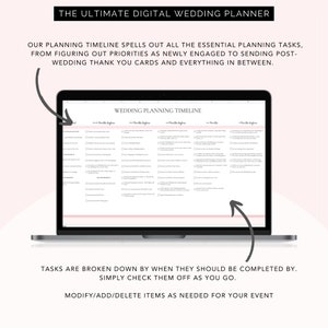 Wedding planner, digital wedding planner, all-in-one wedding planner, google sheet wedding planner, wedding planning template, wedding planner book, planning your own wedding, online wedding planner, wedding timeline, wedding checklist