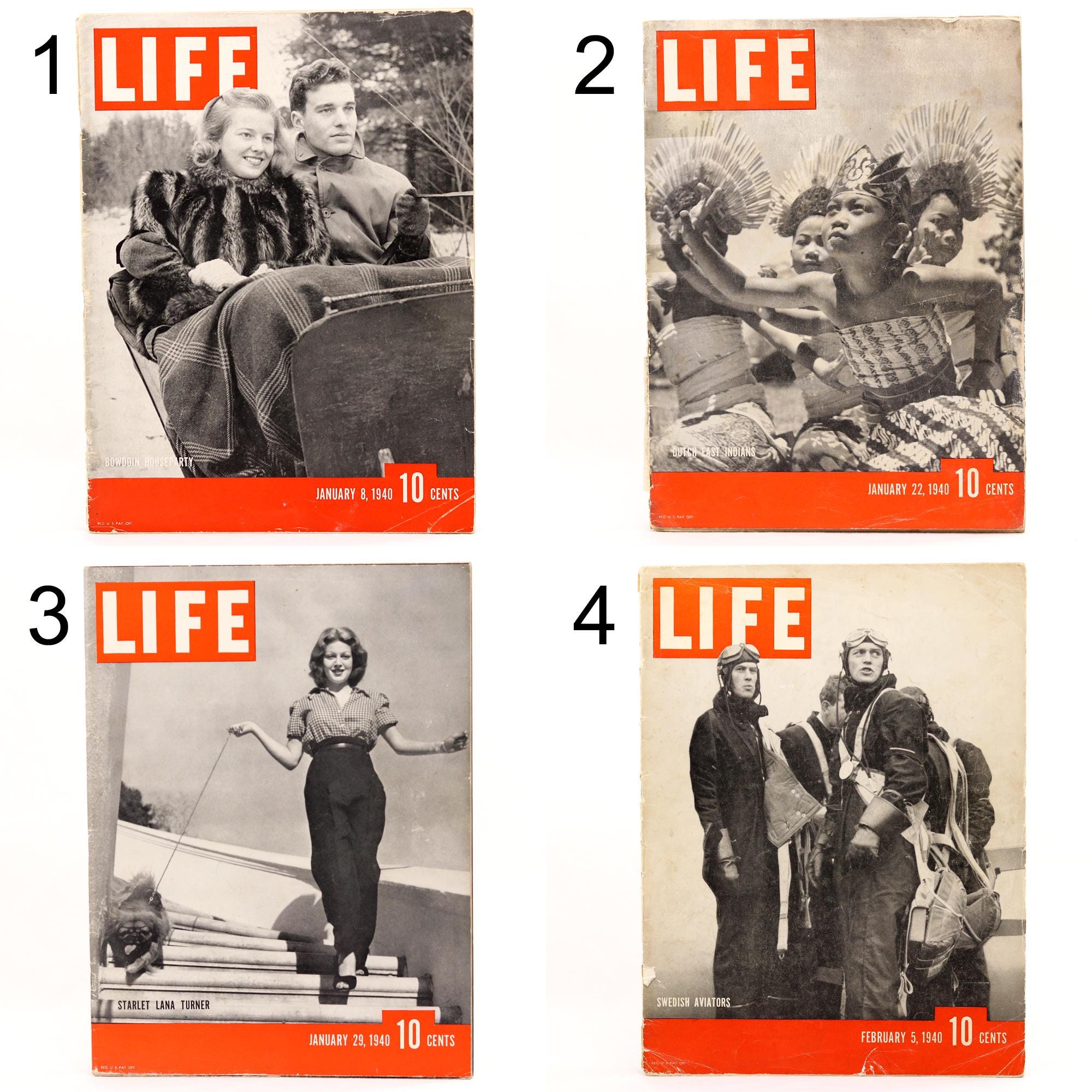 Wwii Life Magazine - Etsy
